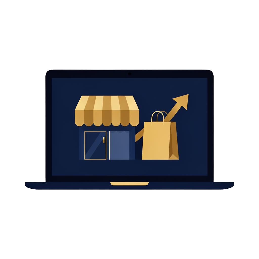 Integrated business solution illustration